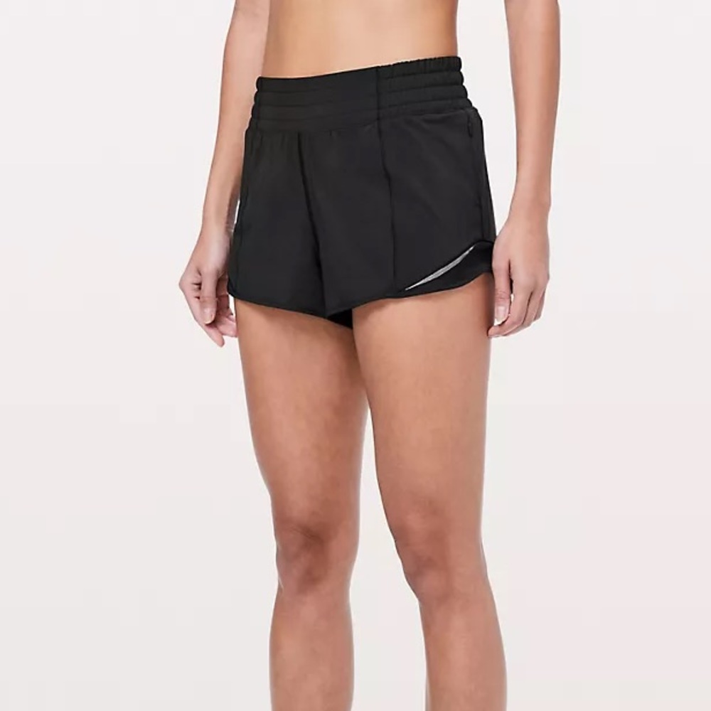 Lululemon Hotty Hot High Rise Lined Short 2.5”